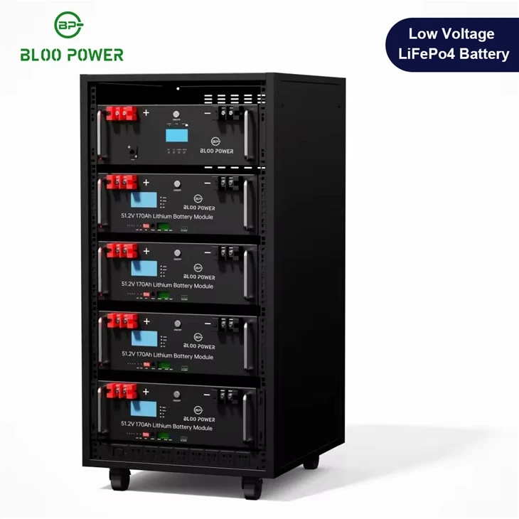 Scalable Lithium Battery Storage System With Hybrid Inverter